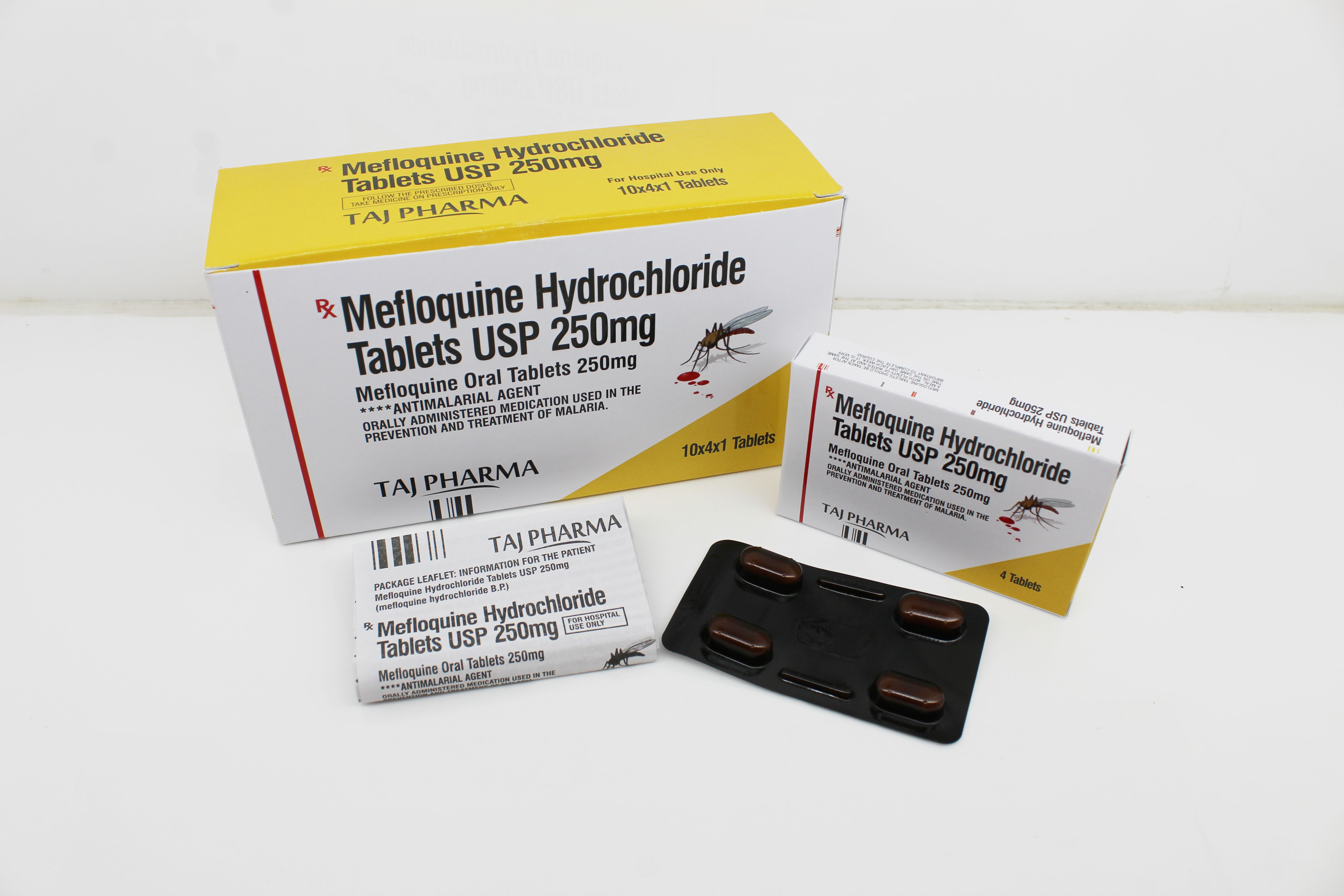 Mefloquine Hydrochloride Tablets 250mg Manufacturer Supplier and PCD Pharma Franchise - Generic pharmaceutical franchise opportunities by Taj Pharma